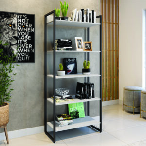 ESTANTE PORTO - COR BRANCO - PRODUTOS (LINHA HOME)